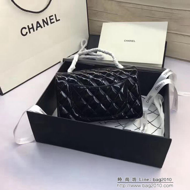 香奈兒CHANEL 升級版A1116小羊皮金銀鏈條單肩斜挎包 DSC1048